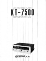 KENWOOD KT-7500 OEM Owners