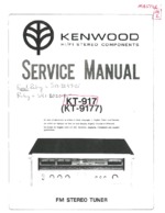 KENWOOD KT917 OEM Service