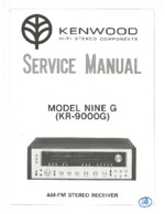 KENWOOD KR9000G OEM Service