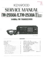 KENWOOD TM-2550A OEM Service