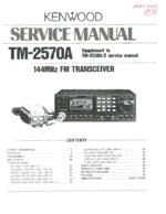 KENWOOD TM2570A OEM Service