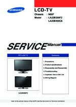 SAMSUNG LA22B450C8 OEM Service