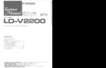 PIONEER LD-V2200 OEM Service