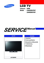 SAMSUNG LN40D503F6F OEM Service