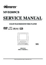 Memorex MVD2009CB OEM Service