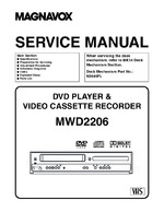 Magnavox MWD2206 OEM Service