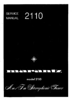 Marantz 2110 OEM Service