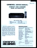 ONKYO DX-C340 OEM Service