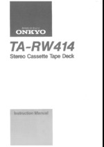ONKYO TARW414 OEM Owners