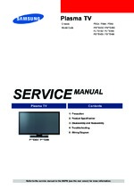 SAMSUNG PS51E450 OEM Service