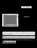 Panasonic CT32HX42F OEM Service