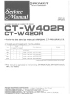 PIONEER CTW420R OEM Service