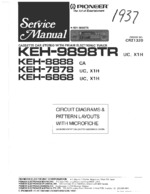 PIONEER KEH9898TR OEM Service