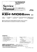 Pioneer KEH-M1066ZRN OEM Service
