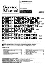 PIONEER KEH-P5100RDS OEM Service