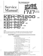 PIONEER KEH-P4110 OEM Service