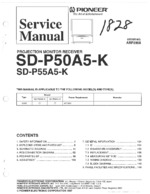 Pioneer SDP50A5K OEM Service