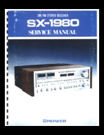 Pioneer SX-1980KC OEM Service