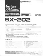 Pioneer SX-202L/HEZ OEM Service
