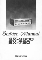 Pioneer SX-720KU OEM Service