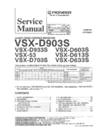 Pioneer VSX-D603S OEM Service