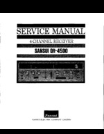 SANSUI QR4500 OEM Service