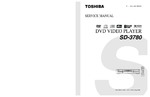 Toshiba SD3780 OEM Service