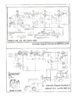 CROSLEY D-10GN Schematic Only