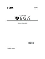 Sony KV20FV300 OEM Owners