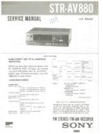 SONY STRAV880 OEM Service