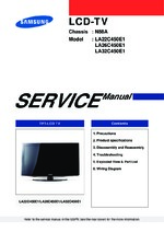Samsung LA22C450E1 Service Guide