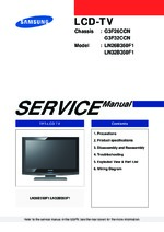 Samsung LN26B350F1 Service Guide