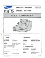SAMSUNG SCF703 OEM Service