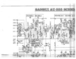 Sansui AU-555 Schematic Only