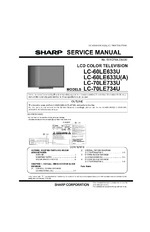 Sharp LC70LE733U OEM Service
