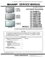 Sharp LC40E67UN Service Guide
