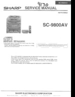 SHARP SC9800AV OEM Service