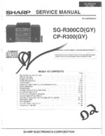 SHARP SGR300CD OEM Service