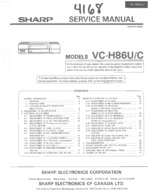 SHARP VCH86C OEM Service