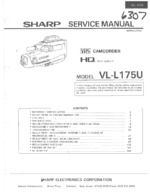 SHARP VLL175U OEM Service