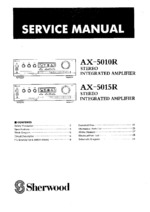 Sherwood AX-5015R OEM Service