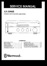 Sherwood AX-5090R OEM Service