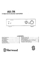 Sherwood RX-7R OEM Service