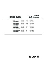 Sony SCCS38SA OEM Service