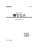 Sony KV13FS110 OEM Owners