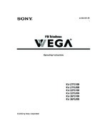 Sony KV32FS200 OEM Owners