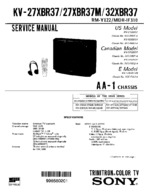 Sony SCCF84TA OEM Service