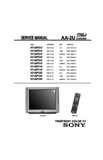 Sony KV36FV26 OEM Service