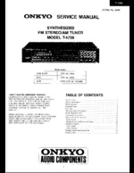 Onkyo T4700 OEM Service