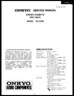Onkyo TA2090 OEM Service